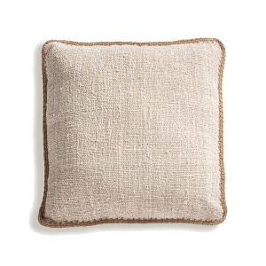 Perna patrata maro din fibre sintetice 50x50 cm Serun Vical Home