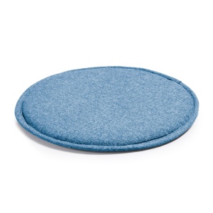 Perna pentru sezut albastra din fibre sintetice 35 cm Silke Kave Home