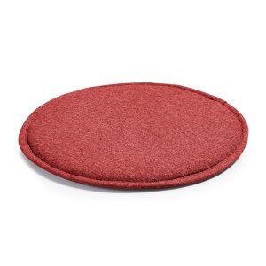 Perna pentru sezut rosie din fibre sintetice 35 cm Silke Kave Home