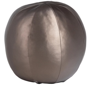 Perna rotunda maro cupru din fibre sintetice 37 cm Rodeo Woood