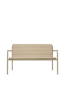 Perna sezut crem din fibre sintetice 101x115 cm Dapple Ferm Living