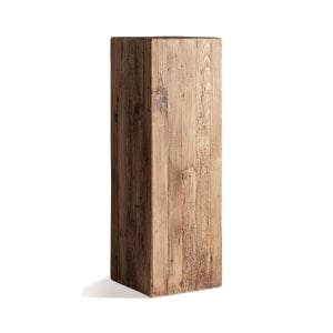 Piedestal maro din lemn 120 cm Truel Vical Home
