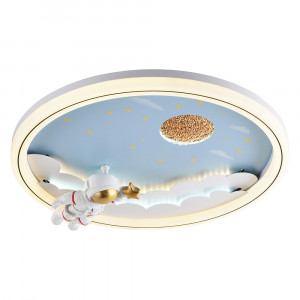 Plafoniera multicolora din metal cu LED Focus Zuma Line