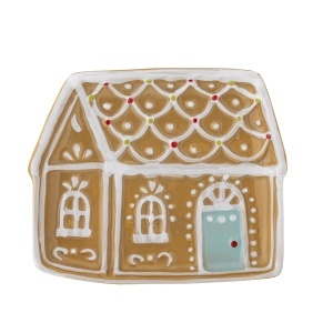 Platou multicolor din ceramica 14x16 cm Ginnie Bloomingville