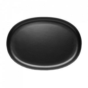 Platou negru din ceramica 22x31 cm Nordic Eva Solo