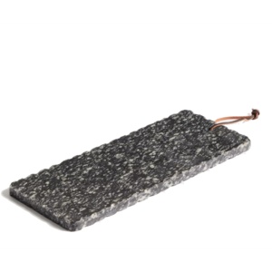 Platou pentru servire gri din piatra 15x38 cm Arlena Kave Home