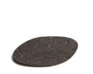 Platou pentru servire maro din ceramica 37 cm Convia Kave Home