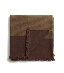 Pled maro din fibre naturale 130x170 cm Eldin Kave Home