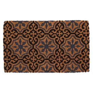 Pres intrare multicolor din fibre naturale 45x75 cm Rosettes Esschert Design