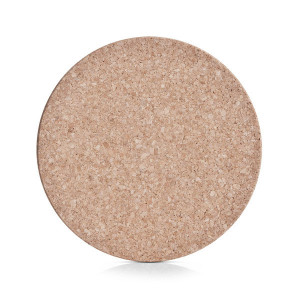 Protectie masa rotunda maro din fibre naturale 23 cm Avens Zeller