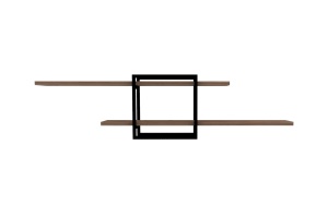Raft maro/negru 120 cm Mone The Home Collection