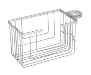 Raft pentru baie argintiu din metal Valognes Wenko