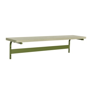 Raft verde deschis/gri din lemn 50 cm Koi Hubsch