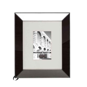 Rama foto neagra din sticla 27x31 cm Smoke S LifeStyle Home Collection