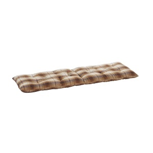 Saltea matlasata multicolora din bumbac 45x125 cm Checked Madam Stoltz