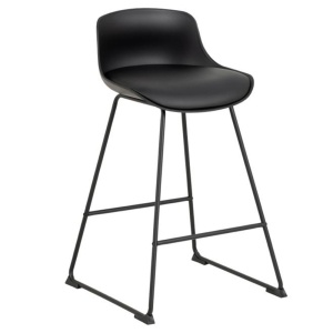 Scaun bar din metal negru Tina Quiet Object