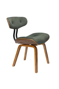 Scaun dining maro/verde din textil Blackwood Dutchbone