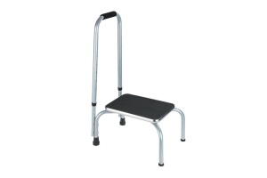 Scaunel argintiu din metal Secura Wenko