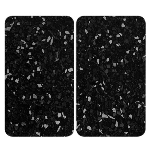 Set 2 placi protectie plita multicolore din sticla 30x52 cm Terrazzo Wenko