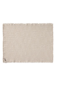 Set 2 protectii de masa din bumbac crem 38x50 cm Handloom Lorena Canals