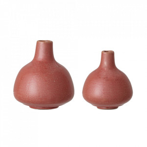 Set 2 vaze rosii din ceramica Havi Creative Collection