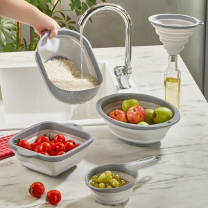 Set 5 strecuratori gri din plastic ET-00108 The Home Collection