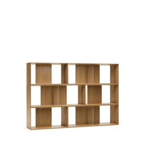 Set 6 etajere modulare maro 114 cm Litto Kave Home
