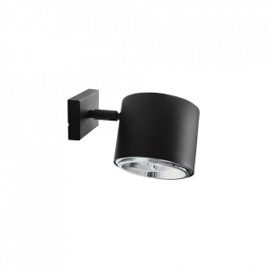Spot negru din metal Bot Avy Quiet Object