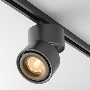 Spot negru din metal cu LED Yin Unity 1207-3000 D Maytoni