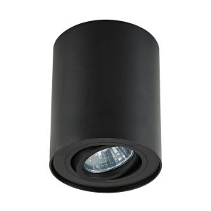 Spot negru din metal Rondoc Zuma Line