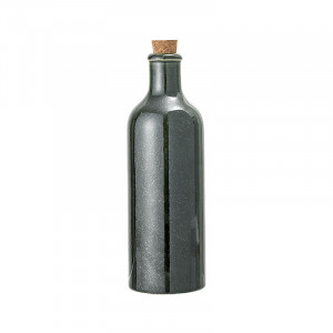 Sticla verde/maro cu dop 650 ml Joelle Bloomingville