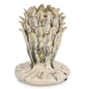 Suport lumanare multicolora din ceramica 15 cm Esma Bizzotto