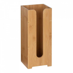 Suport pentru hartie igienica maro din bambus Tower Bambusa Wenko