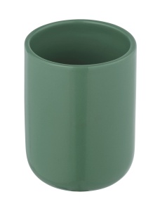 Suport pentru periute dinti verde din ceramica 8x10 cm Olinda Wenko