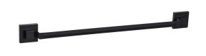 Suport prosoape negru din metal 61 cm Quadro Wenko