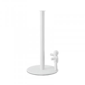 Suport servetele de bucatarie alb din plastic Buddy Umbra