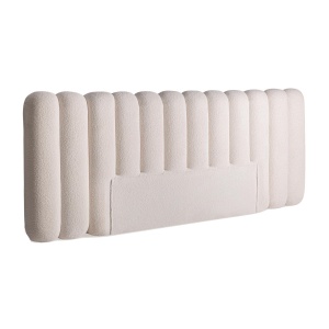 Tablie pat crem din textil 323 cm Mier Vical Home