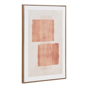 Tablou maro/bej din fibre naturale 50x70 cm Mina No2 House Nordic