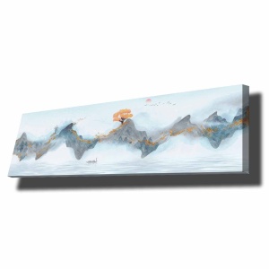 Tablou multicolor din fibre naturale 30x90 cm Sonic007 The Home Collection