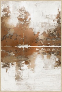 Tablou multicolor din fibre naturale 83x123 cm Bold Deco Bizzotto