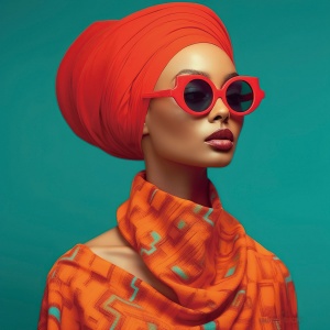 Tablou multicolor din sticla 80x80 cm Lia Ter Halle