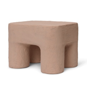 Taburet roz din bumbac 28x34 cm Podo Ferm Living