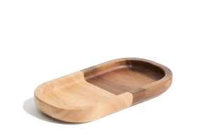 Tava maro din lemn 15x28 cm Milvara Kave Home