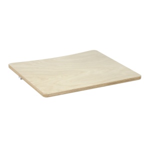 Tava pentru scaun copii maro din lemn 31x34 cm Nuun Kave Home