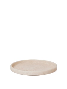 Tava rotunda ivorie din fibre naturale 30 cm Mist Ferm Living