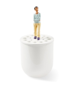Vaza alba din ceramica 47 cm Day Dream Pols Potten