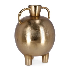 Vaza decorativa aurie din metal 37 cm Sagar Bizzotto