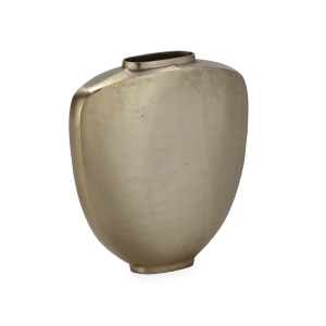 Vaza decorativa maro alama din metal 40 cm Maki Thai Natura