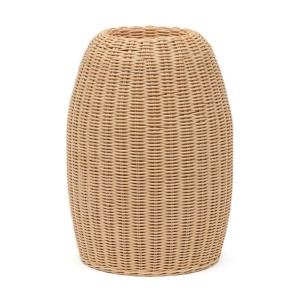Vaza decorativa maro din ratan 40 cm Zilna Kave Home