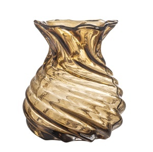 Vaza maro din sticla 19 cm Rylo Creative Collection